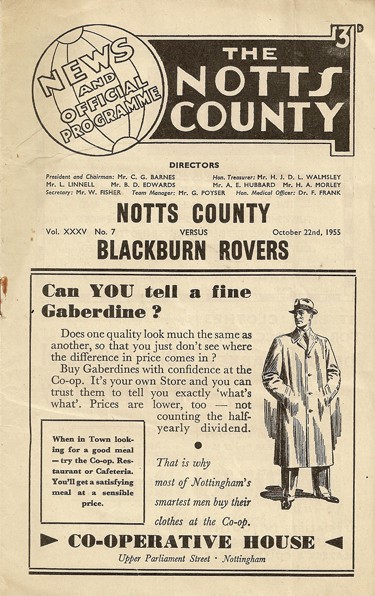 Notts County FC v Blackburn Rovers FC